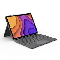 Logitech Flip Folio Keyboard Case 11-inch iPad Air, Graphite