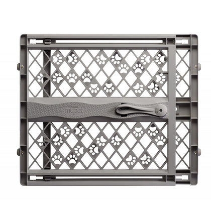 Puerta Portátil para Mascotas Gris