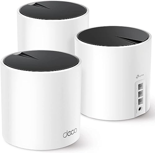TP-Link Deco X55 AX3000 WiFi 6 Mesh System - Covers up to 6500 Sq.Ft, Replaces Wireless Router and Extender, 3 Gigabit P