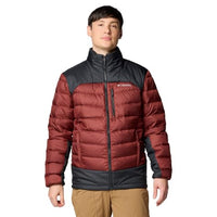 Columbia Men's Autumn Park II Down Jacket, Spice/Black, Large