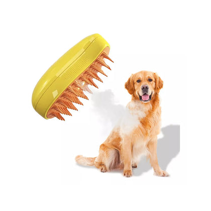 Cepillo de Vapor 3 en 1 para Mascotas