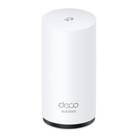 TP-Link Deco 7 Outdoor BE65 BE11000 Tri-Band Wi-Fi 7 Mesh Extender | Up to 3,000 sq.ft, 2 * 2.5G PoE+ Ports, IP65 Waterproof | Multiple Mount Options | 6 GHz, MLO, Homeshield, 320 MHz, AI-Roaming