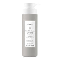Naturium Multi-Peptide Advanced Body Wash, Rejuvenate, Cleanse & Smooth, with Rice Amino Acids & Vitamin E, 500 mL / 16.9 fl oz