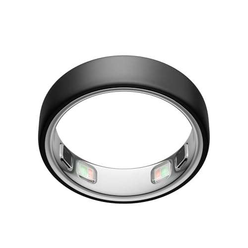 OURA Ring 5 Smart Ring - Stealth - Size 11 - Fitness & Sleep Tracker