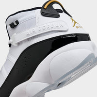 Air Jordan 6 Rings White/Black/Gold