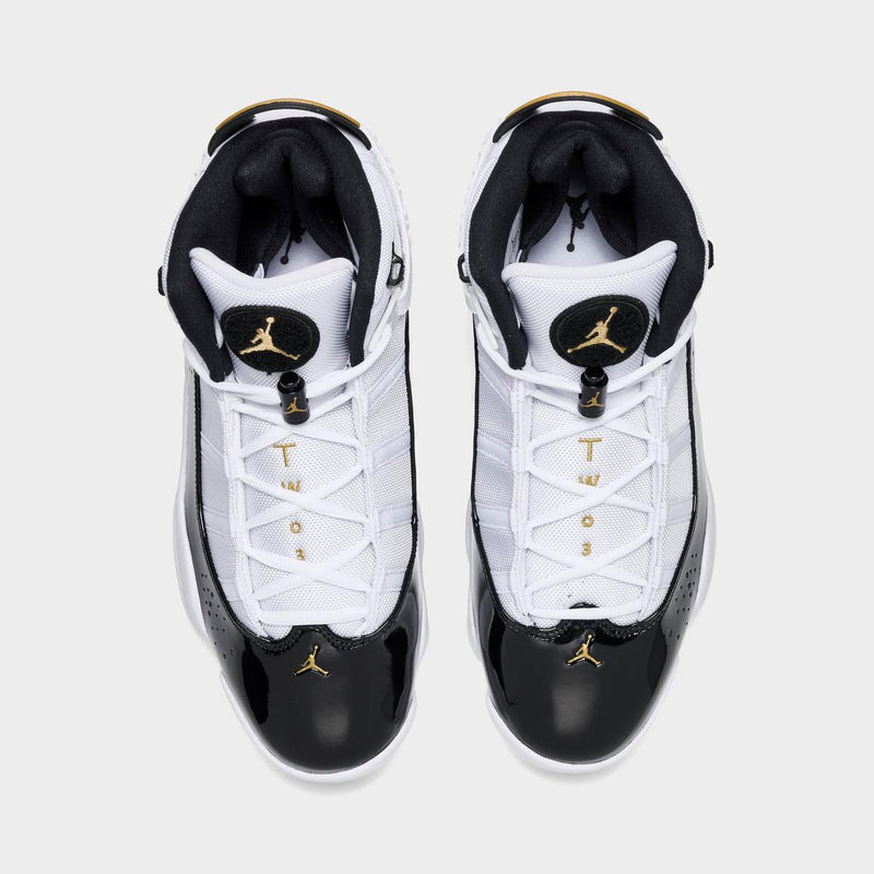 Air Jordan 6 Rings White/Black/Gold