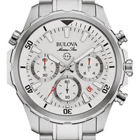 Bulova Marine Star 96B255 Cronógrafo - Esfera Blanca 43mm