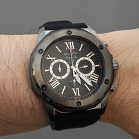 Bulova Marine Star 98B259 - Esfera Gris, Correa de Goma 44mm