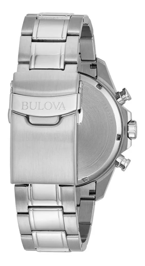 Bulova Marine Star 96B255 Cronógrafo - Esfera Blanca 43mm