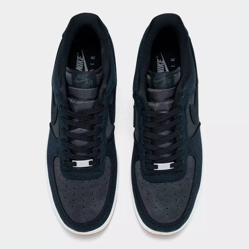 Nike Men's Nike Air Force 1 '07 LV8 Casual Shoes Black/Dark Smoke