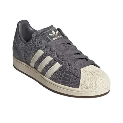 Adidas Originals Superstar II Croc Casual Shoes Men's Grey/Core