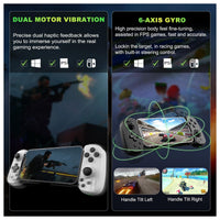 Koiiko Phone Game Controller para iPhone, Android, PC y Switch, compatible con juegos en la nube y transmisión
