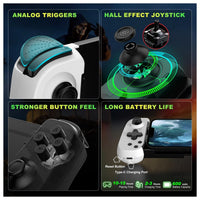 Koiiko Phone Game Controller para iPhone, Android, PC y Switch, compatible con juegos en la nube y transmisión
