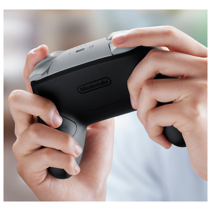 Controlador Pro para Nintendo Switch 2 con función de rumble, movimientos y amiibo, diseño ergonómico y botones personalizables