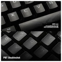 Teclado mecánico ASUS ROG Strix Scope II X con conexión USB, interruptores intercambiables ROG NX Snow V2 lineales, teclas PBT