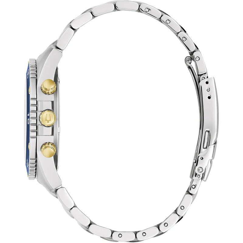 Bulova 98B400 Marine Star Cronógrafo - Esfera Azul 41.5mm