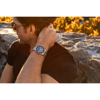 Bulova 98B400 Marine Star Cronógrafo - Esfera Azul 41.5mm