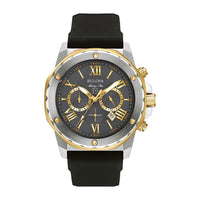 Bulova Marine Star Cronografo - Plateado