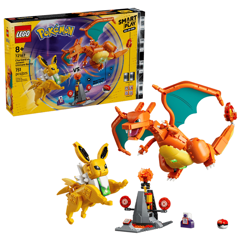 LEGO® SMART Play™: Charizard vs. Jolteon Ultimate Battle