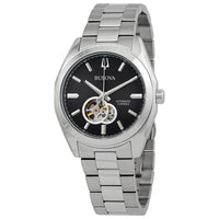 Reloj Bulova Surveyor Automático - Esfera Negra 42mm (96A270)