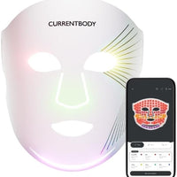 CurrentBody LED Series 3 - Mascarilla Facial de Fototerapia LED (6 longitudes de onda, MyDose)