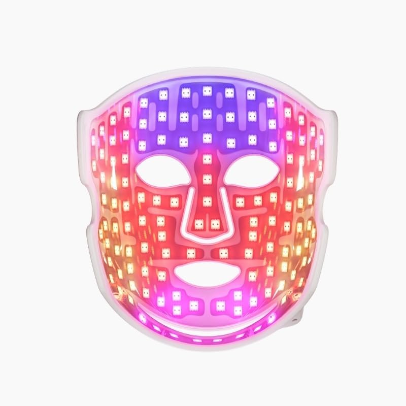 CurrentBody LED Series 3 - Mascarilla Facial de Fototerapia LED (6 longitudes de onda, MyDose)