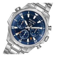 Bulova 96B256 Marine Star Cronógrafo - Esfera Azul 43mm