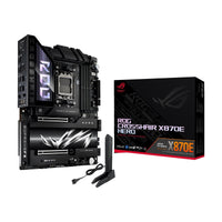 ASUS ROG Crosshair X870E Hero AMD X870E AM5 ATX Placa base con inteligencia artificial y 18+2+2 etapas de potencia