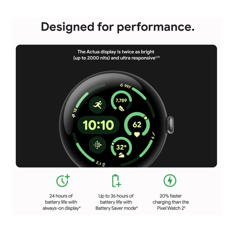 Google Pixel Watch 3 (45mm) - Gray