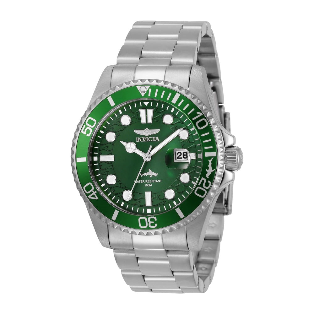 Reloj de cuarzo Pro Diver Invicta para hombre con correa de acero inoxidable, modelo 30020, diseño sofisticado y funcional