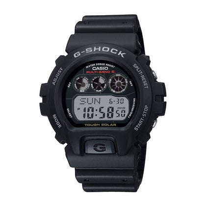 G-Shock GW6900-1 reloj solar deportivo negro y resistente para hombre, perfecto para un estilo de vida activo