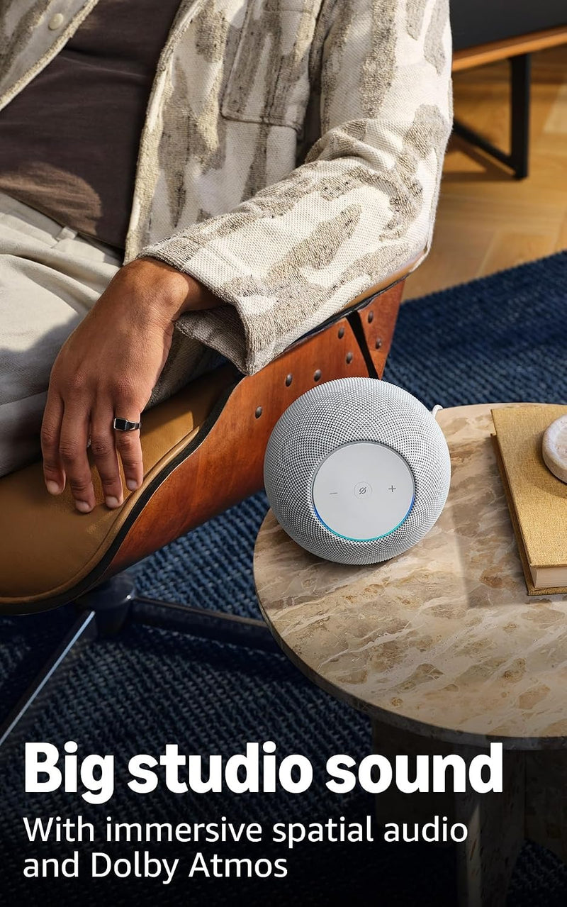 Amazon Echo Studio - Blanco Glaciar