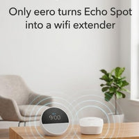 Amazon Echo Spot (2024) - Blanco Glaciar