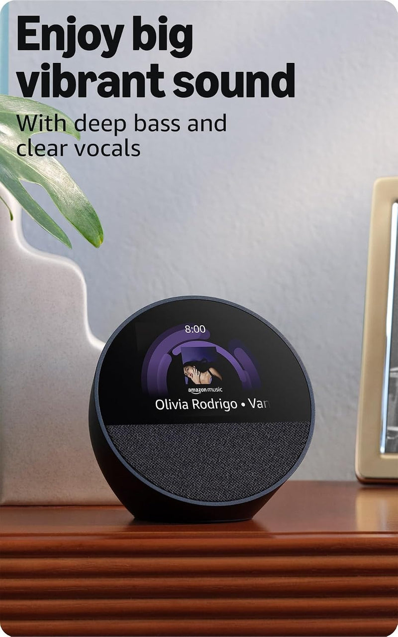Amazon Echo Spot (2024) - Negro