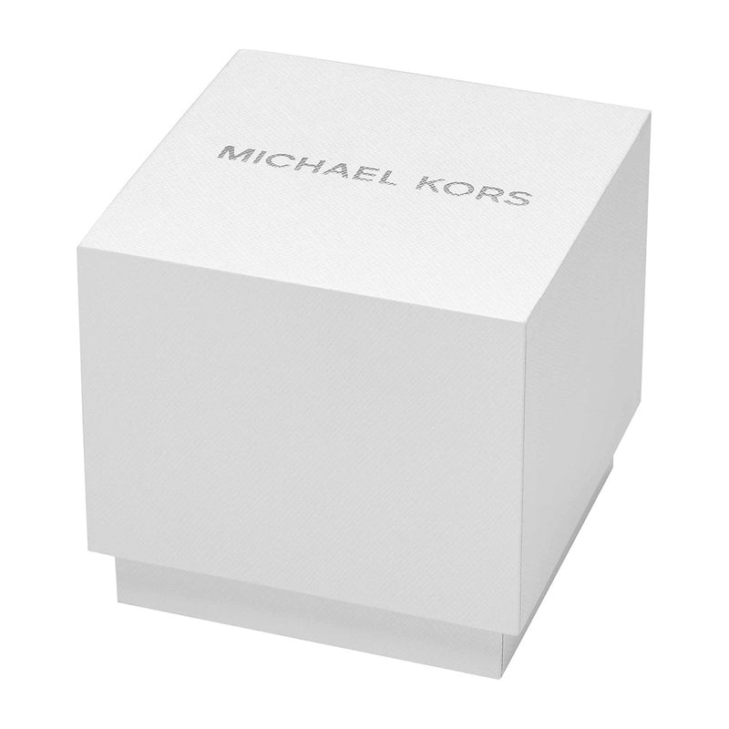 Michael Kors Reloj cronógrafo Lexington de acero inoxidable color oro con funciones de cronógrafo y cronómetro