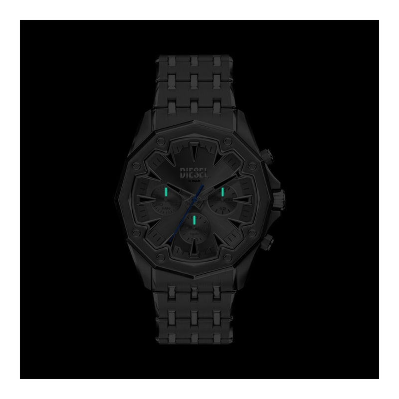 Diesel Men's Stinger Chronograph Gunmetal Stainless Steel Watch (Model: DZ4708)