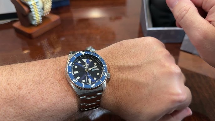 Seiko 5 Sports SBSA001 Blue Dial 42.5mm