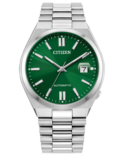 Citizen Tsuyosa Reloj Automático 40 mm Esfera Verde Sunburst Acero