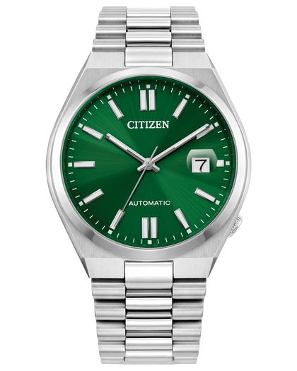 Citizen Tsuyosa Reloj Automático 40 mm Esfera Verde Sunburst Acero