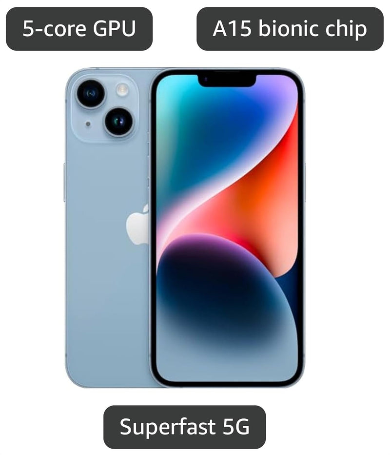 Apple iPhone 14 128GB (Reacondicionado) - Azul