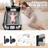 Kinder King 4 in 1 Playard Portatil Arcoiris