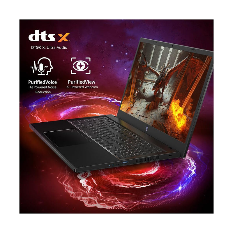 Laptop Gaming Acer Nitro V 15.6" NVIDIA GeForce RTX 4050 Intel Core i7-13620H