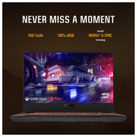 ASUS TUF Gaming A15 (2023), Laptop gaming, 15.6'' FHD 144Hz, 100% sRGB, GeForce RTX 4060, Ryzen 7 7735HS, 16GB DDR5, 1TB PCIe SSD, Win 11