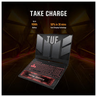 ASUS TUF Gaming A15 (2023) Laptop Para Juegos, 15.6 Pulgadas FHD 144Hz, RTX 4050, Ryzen 7 7735HS, 16GB DDR5, 1TB SSD, Wi-Fi 6E, Windows 11