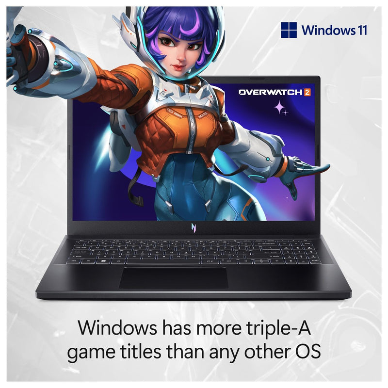 Acer Nitro V Laptop Para Juegos Intel Core I9 RTX 4060 Pantalla FHD IPS 144Hz 16GB DDR5 512GB SSD