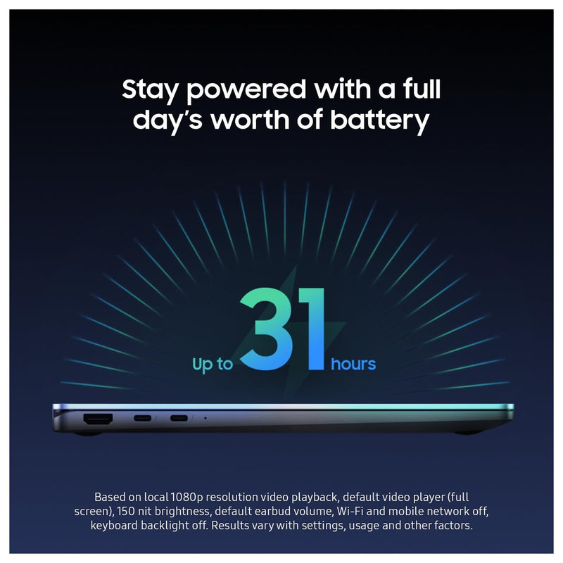 Computadora Portátil Samsung Galaxy Book5 360 Pantalla Táctil AMOLED Intel Core Ultra 16GB RAM 512GB SSD Dolby Atmos