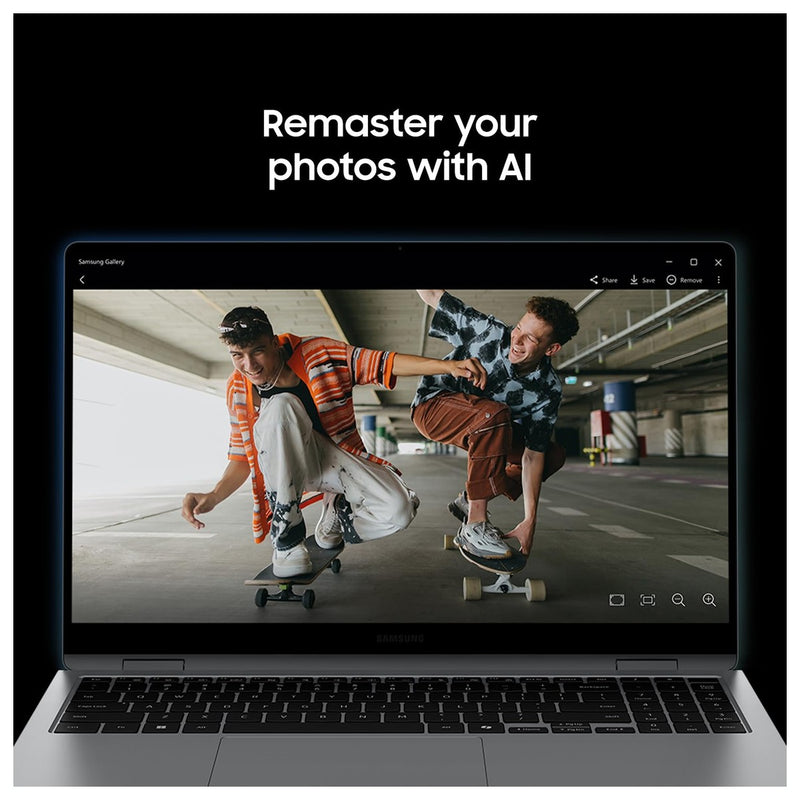 Computadora Portátil Samsung Galaxy Book5 360 Pantalla Táctil AMOLED Intel Core Ultra 16GB RAM 512GB SSD Dolby Atmos