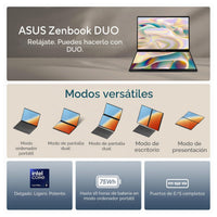 Asus Zenbook Duo Laptop 14" Oled 3K 120Hz Intel Core U9 32GB Ram 1TB Ssd Ux8406Ca-Ps99T
