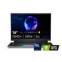 Alienware Gaming Laptop X16 R2, QHD+ Pantalla, Core i9, 32GB RAM, 1TB SSD, RTX 4080, Win 11, Plata Lunar