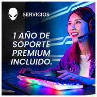 Alienware Gaming Laptop X16 R2, QHD+ Pantalla, Core i9, 32GB RAM, 1TB SSD, RTX 4080, Win 11, Plata Lunar